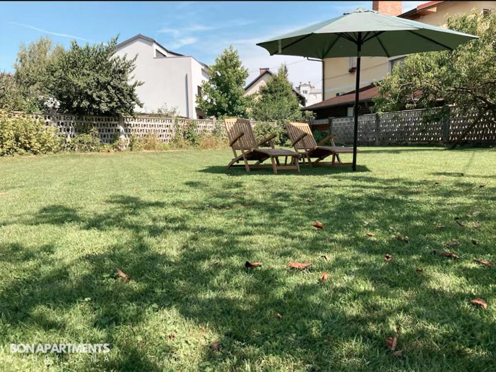 Huge Bbq Garden 2, Spacious Flat, Ac, Free Parking 2 Lublana Zewnętrze zdjęcie