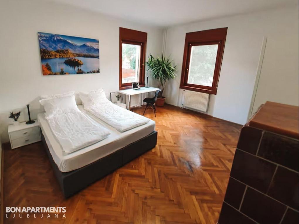 Huge Bbq Garden 2, Spacious Flat, Ac, Free Parking 2 Lublana Zewnętrze zdjęcie